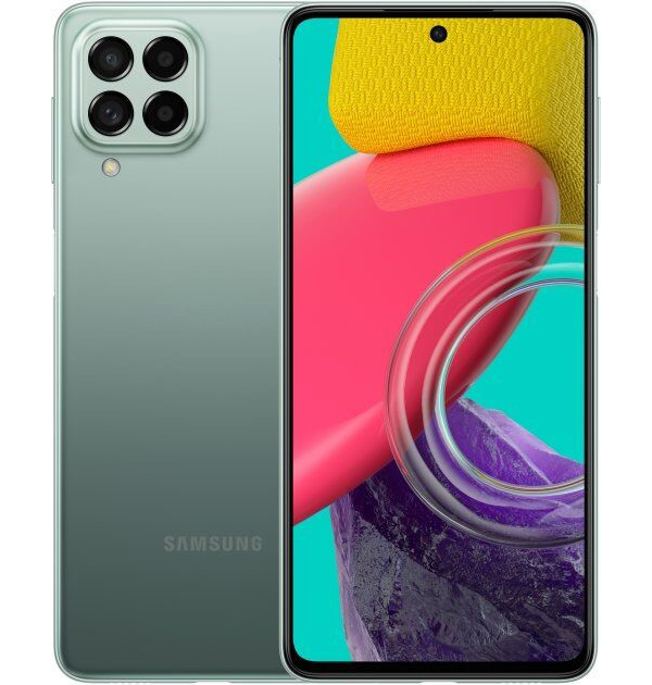 Смартфон Samsung Galaxy M53 8/256GB Green (SM-M536BZGHMEA)