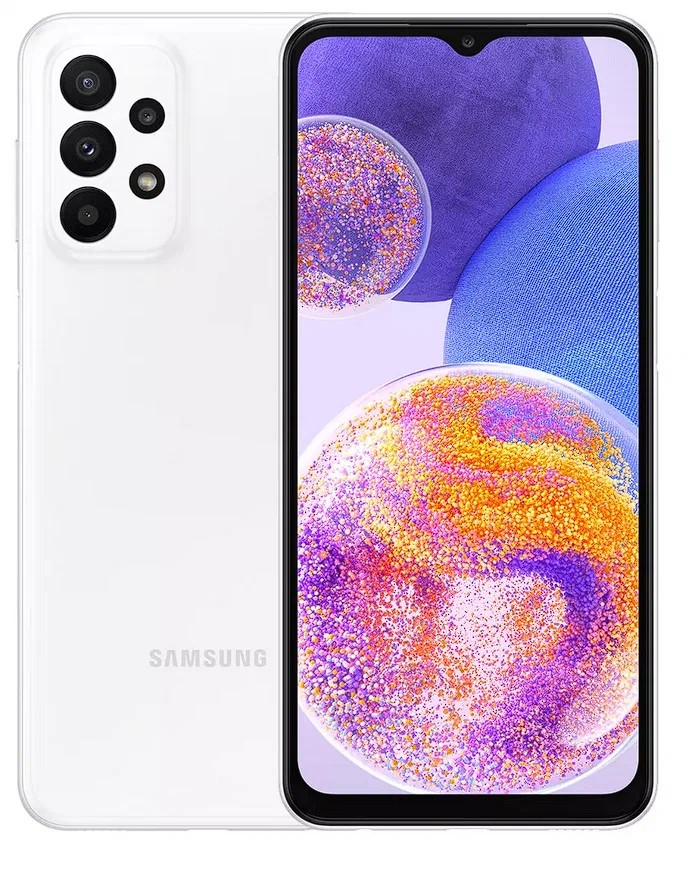 

Смартфон Samsung Galaxy A23 4/128GB White (SM-A235FZWVMEA), Galaxy A23