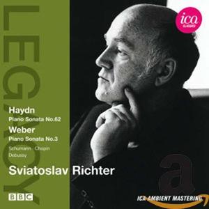 

Piano Recital: Richter, Sviatoslav - HAYDN, J. / WEBER, C.M. von / SCHUMANN, R., 1 CD