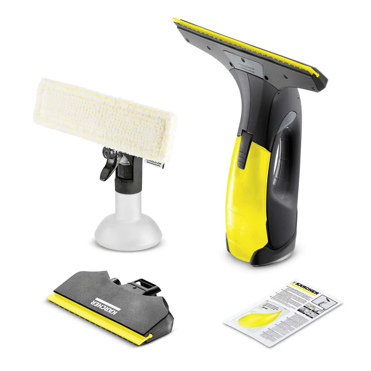 Стеклоочиститель Karcher WV 2 Premium 10Y Edition + перчатки