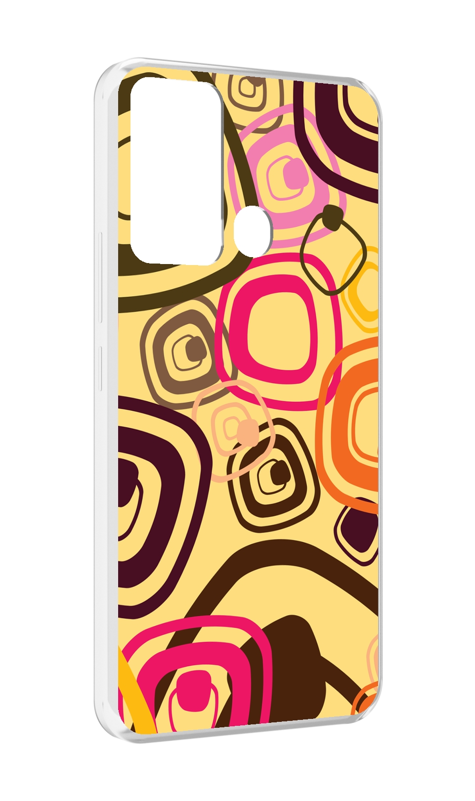 

Чехол MyPads абстракция-на-желтом-фоне для Infinix Hot 12i, Прозрачный, Tocco