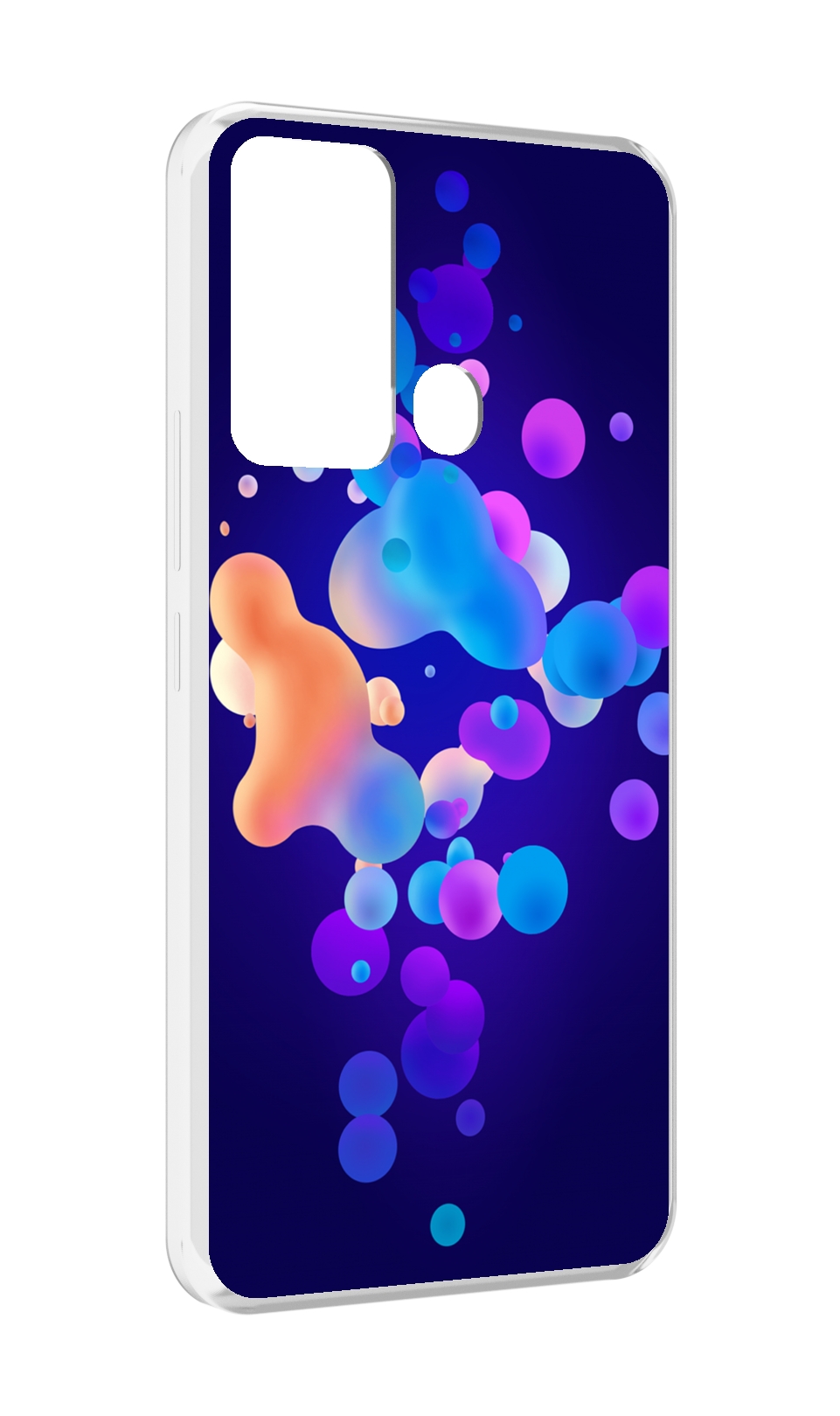 

Чехол MyPads абстрактные-пузырьки для Infinix Hot 12i, Прозрачный, Tocco