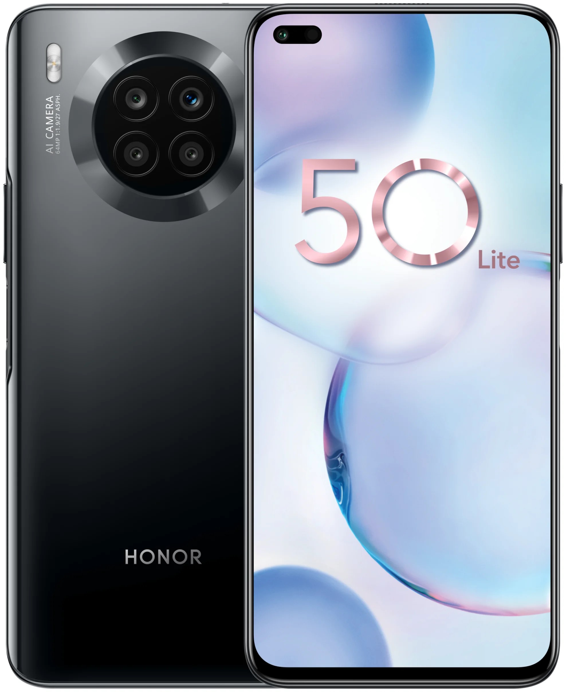 

Смартфон Honor 50 Lite 6/128GB Black, 50 Lite
