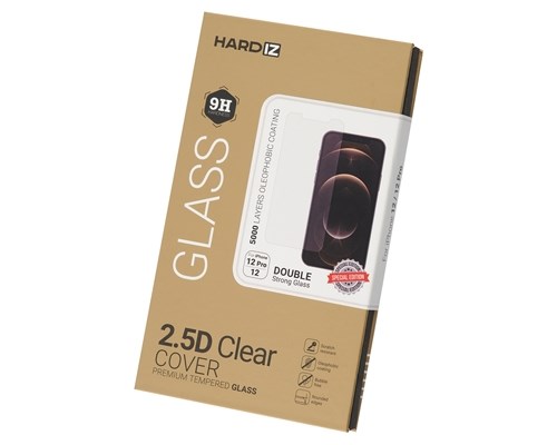 Защитное стекло Hardiz 2.5D Clear Cover Premium Tempered Glass для iPhone 12/12 Pro