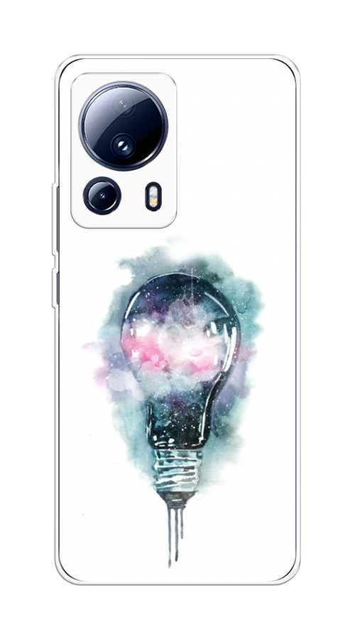 

Чехол на Xiaomi 13 Lite "Волшебная лампа", Белый;серый, 318150-4