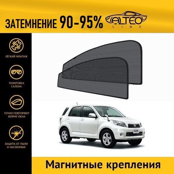 

Автошторки ALTEO PREMIUM на Toyota Rush, 1 рестайлинг (2008-2016)