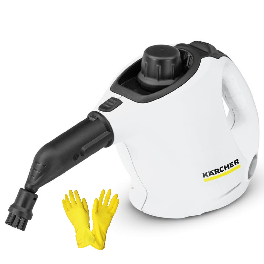 

Пароочиститель Karcher SC 1 EasyFix белый, SC 1 EasyFix+латексные перчатки IVAHAVI