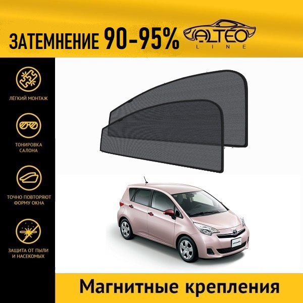 

Автошторки ALTEO PREMIUM на Toyota Ractis, 2 (P120) (2010-2014)