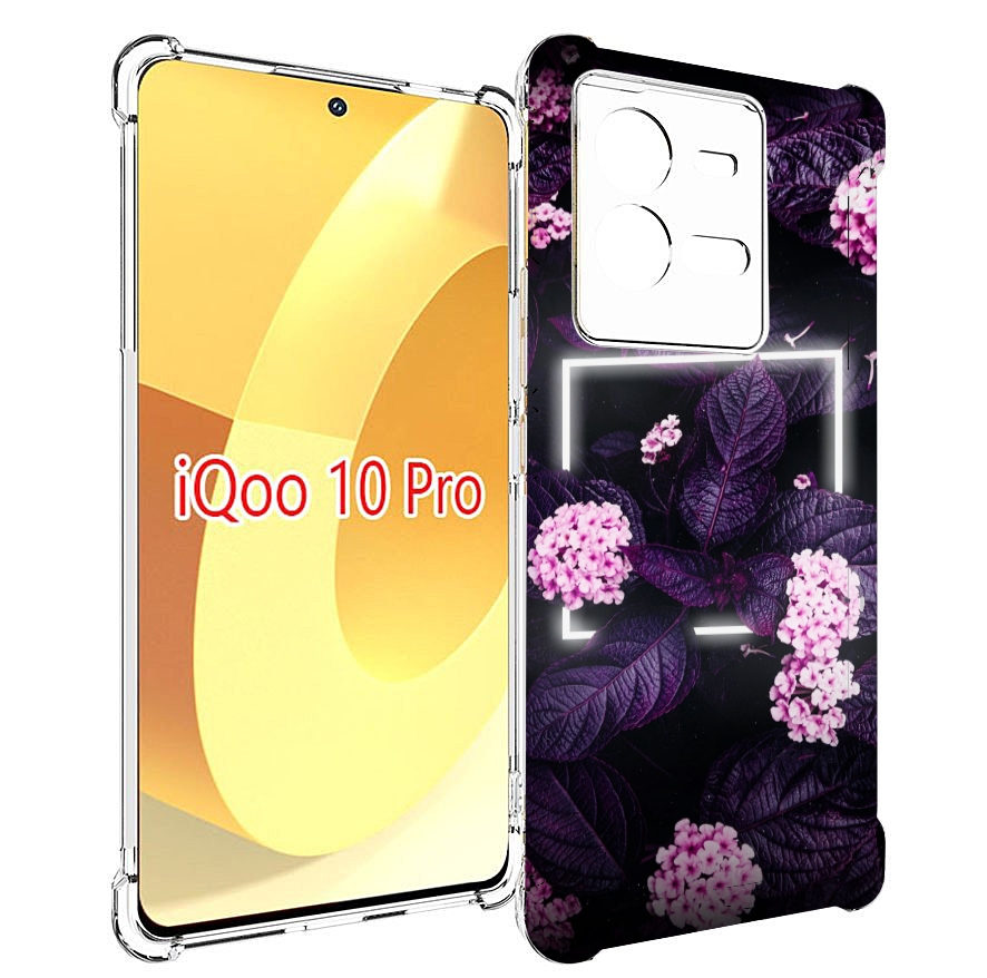 

Чехол MyPads Витамин для Vivo iQOO 10 Pro, Прозрачный, Tocco