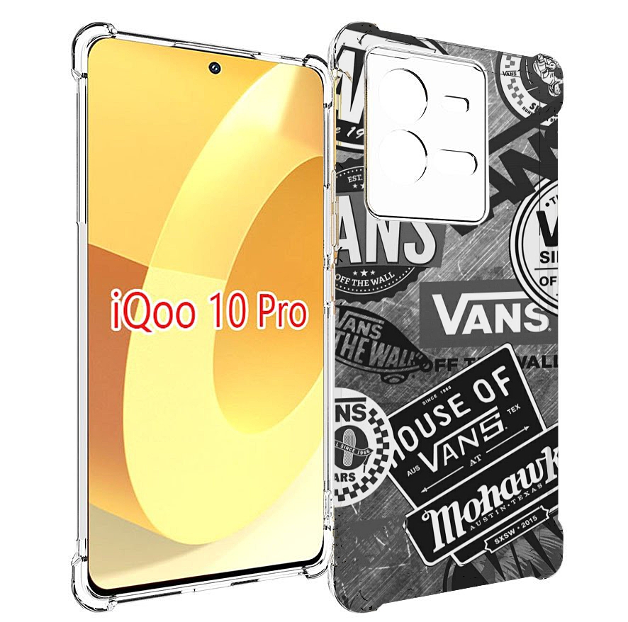 

Чехол MyPads Ванс-постер для Vivo iQOO 10 Pro, Прозрачный, Tocco