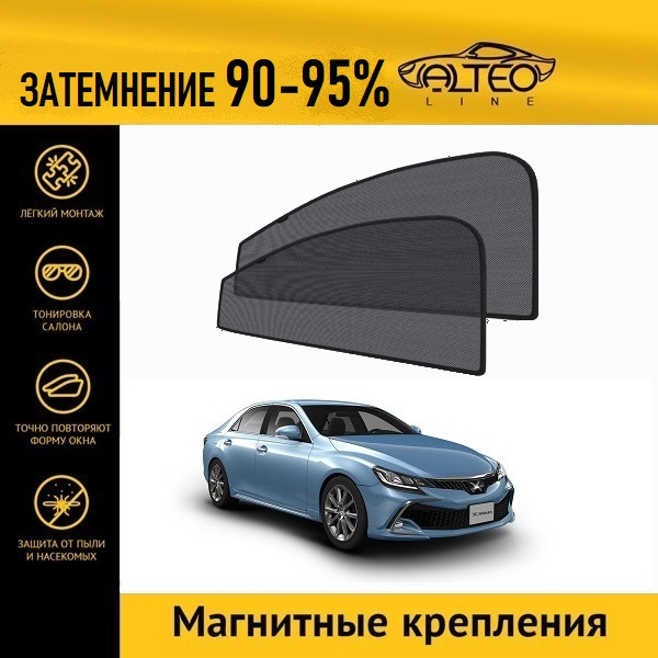 

Автошторки ALTEO PREMIUM на Toyota Mark X (X130) 2рестайлинг (2016-2019)