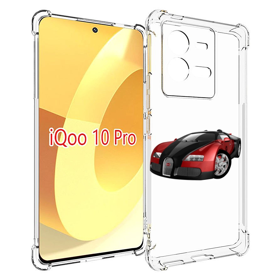 

Чехол MyPads Бука мужской для Vivo iQOO 10 Pro, Прозрачный, Tocco