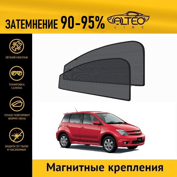 

Автошторки ALTEO PREMIUM на Toyota Ist 1 рестайлинг (2005-2007)
