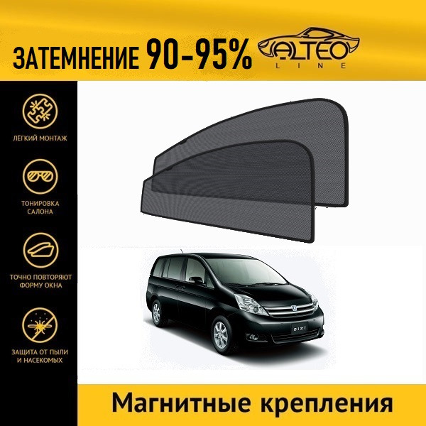 

Автошторки ALTEO PREMIUM на Toyota Isis (2007-2009)