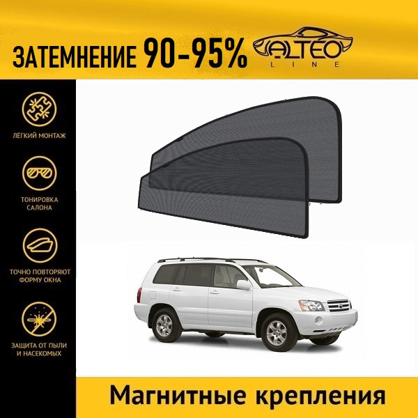 

Автошторки ALTEO PREMIUM на Toyota Highlander 1 (XU20) (2000-2003)