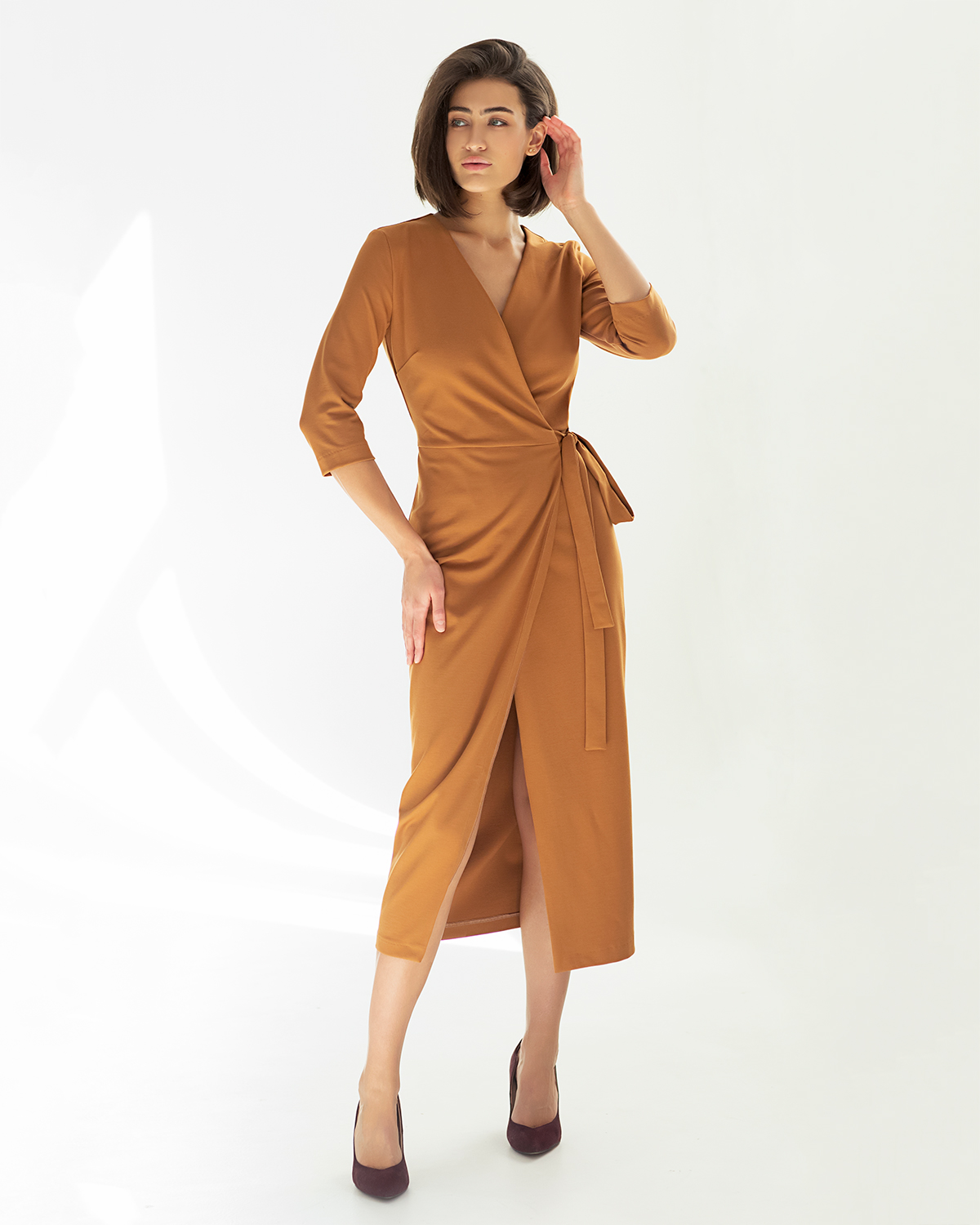 

Платье женское Poli-Dress Алекса желтое 42 RU, Алекса