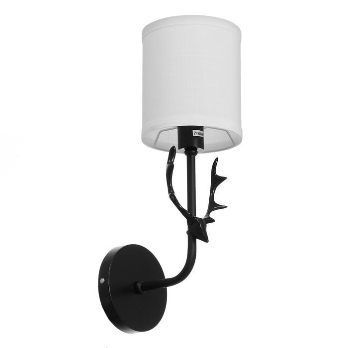 

BayerLux Бра 2242/1BK E14 40Вт черный 13х19х38 см