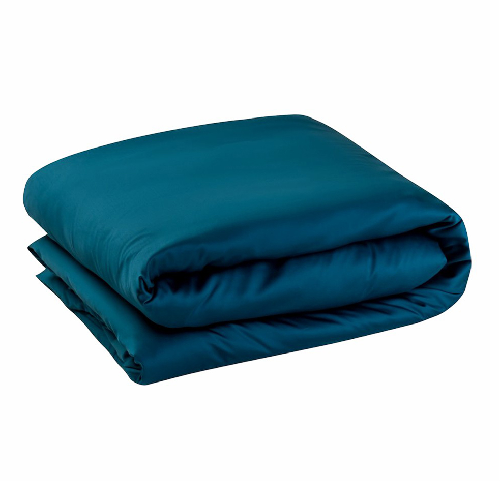 

Пододеяльник Amalco Home на молнии тенсель 175x200 см темно-бирюзовый