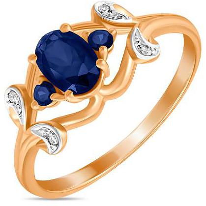 

Кольцо женское Лукас-Голд R01-D-R61148-BKSA р.18, R01-D-R61148-BKSA
