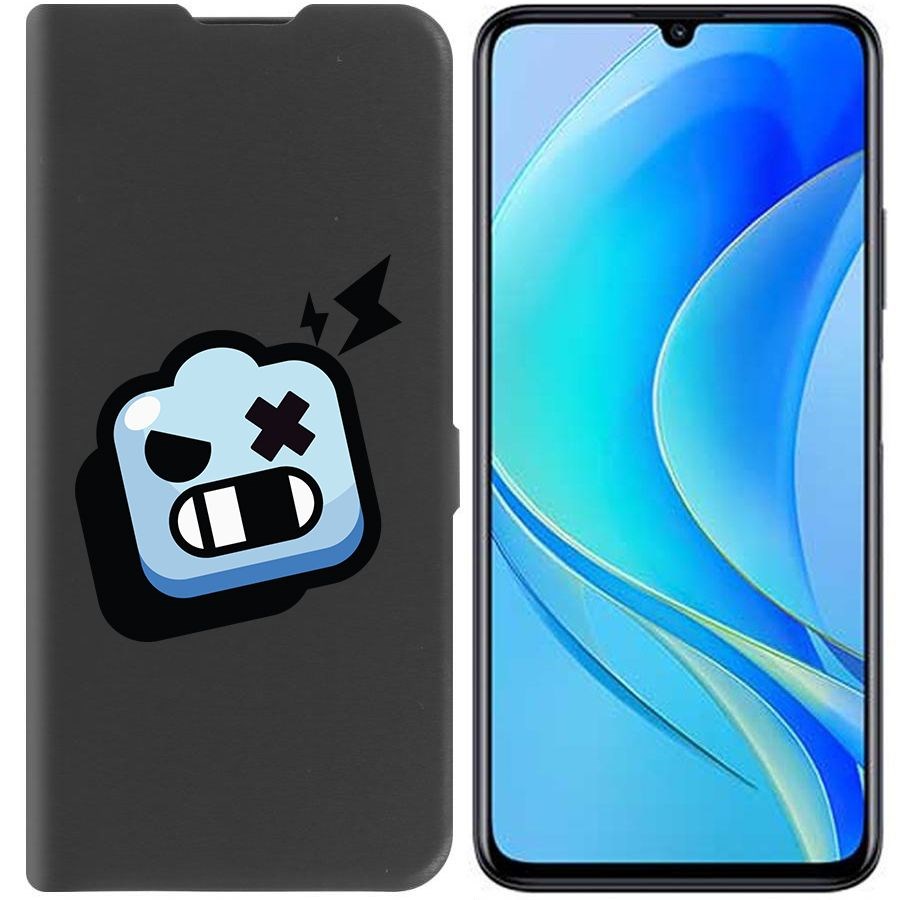 

Чехол-книжка Eco Book для Tecno Spark 10 Pro Brawl Stars-Роборубка