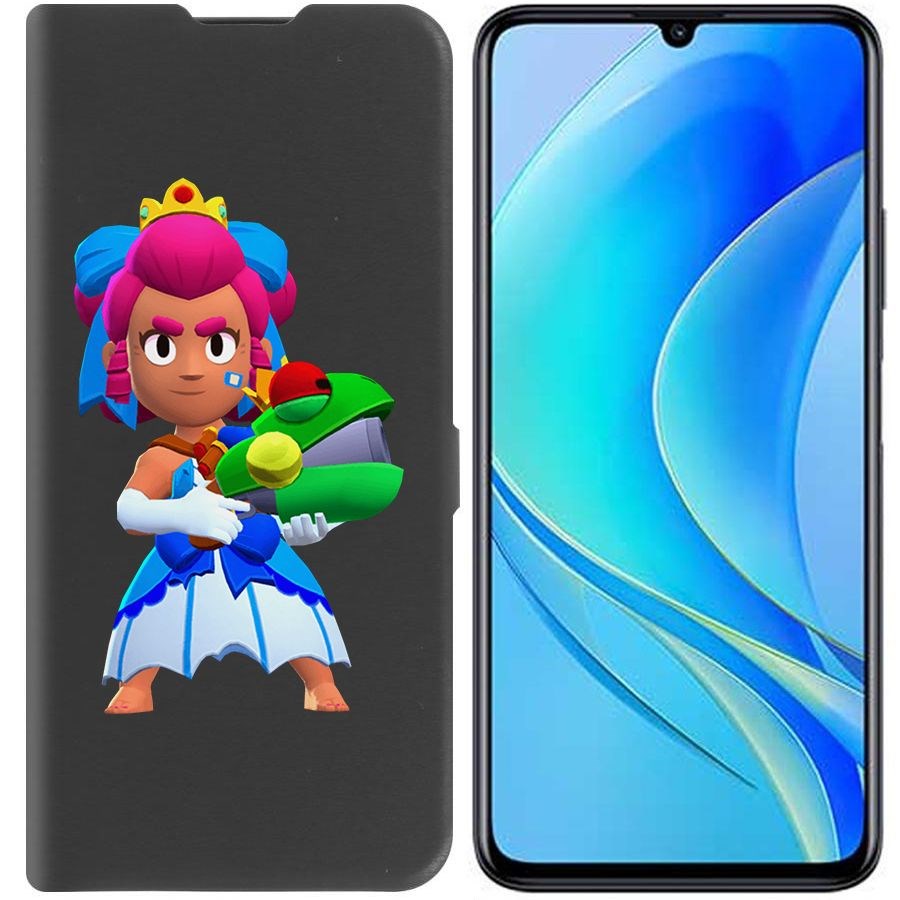 

Чехол-книжка Eco Book для Tecno Spark 10 Pro Brawl Stars-Принцесса Шелли