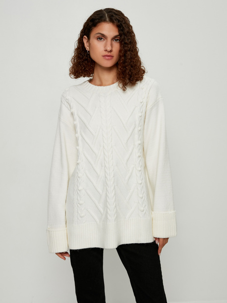 

Джемпер женский ZARINA 2460641841 белый XS, 2460641841