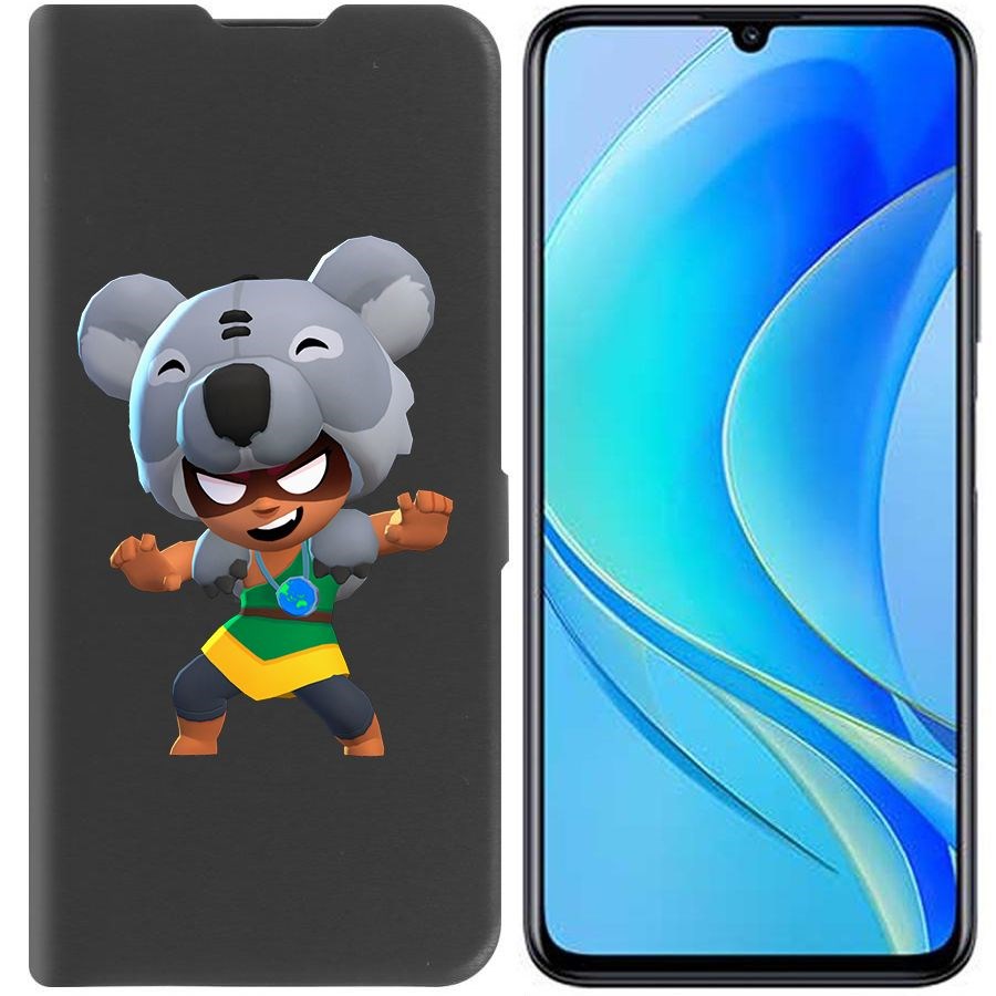 

Чехол-книжка Eco Book для Tecno Spark 10 Pro Brawl Stars-Нита Коала