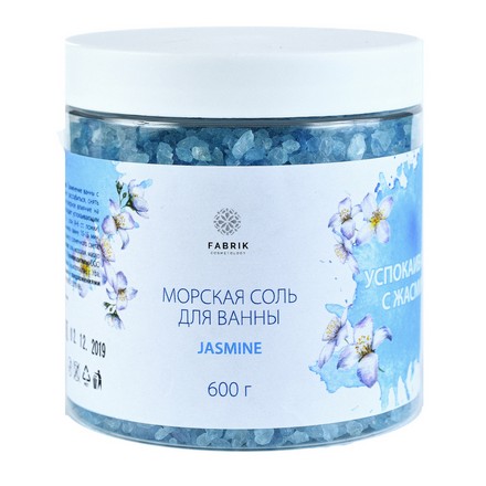 

Соль для ванны Fabrik Cosmetology Jasmine, 600 г