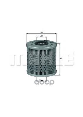 

Фильтр масляный MAHLE OX91D