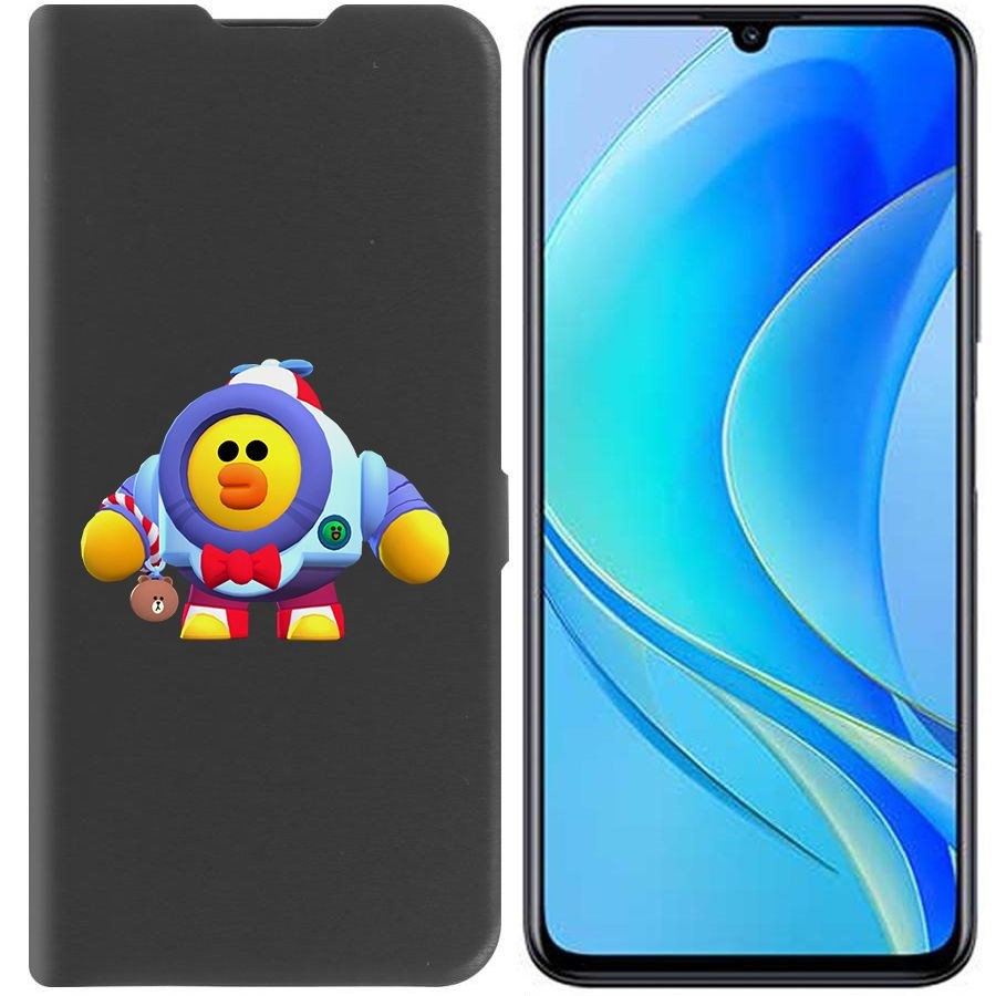 

Чехол-книжка Eco Book для Tecno Spark 10 Pro Brawl Stars-Нани Салли
