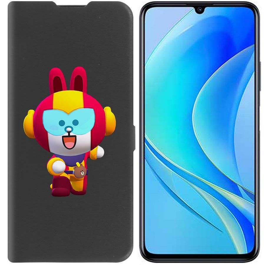 

Чехол-книжка Eco Book для Tecno Spark 10 Pro Brawl Stars-Кони Макс
