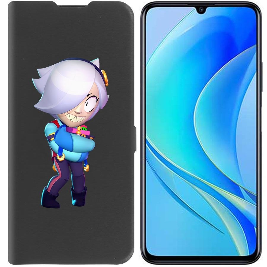 

Чехол-книжка Eco Book для Tecno Spark 10 Pro Brawl Stars-Колетт