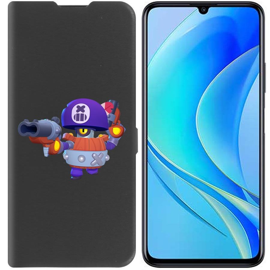 

Чехол-книжка Eco Book для Tecno Spark 10 Pro Brawl Stars-Дэррил