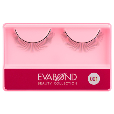 Ресницы накладные EVABOND №001 накладные ресницы пучки nesurabeauty 20d 007 c mix 10 11 12 mm многоразовые