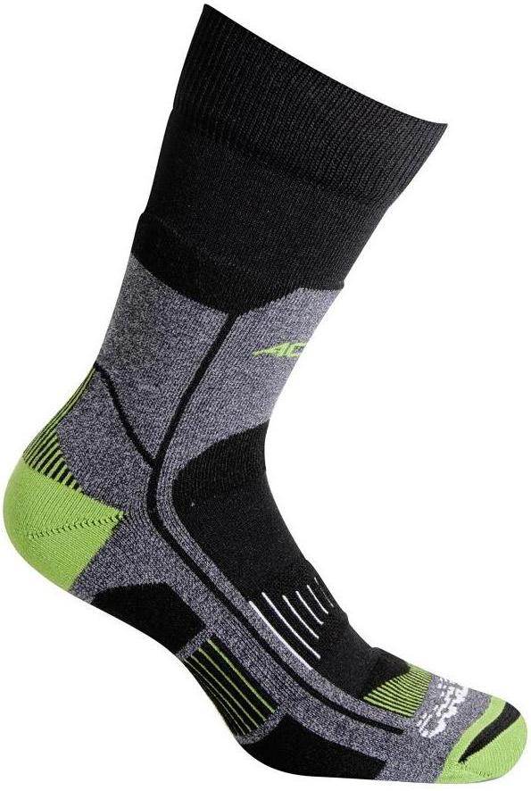 фото Носки accapi 2021-22 trekking ultralight jr black/lime (eur:27-30)