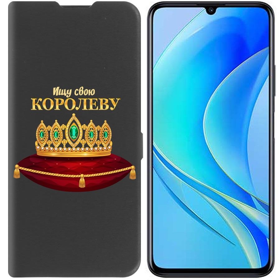 

Чехол-книжка Eco Book для Tecno Spark 10 Pro Ищу свою Королеву