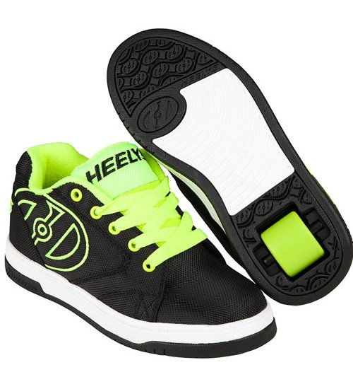 фото Кроссовки на роликах для детей heelys цв. черный р-р. 3