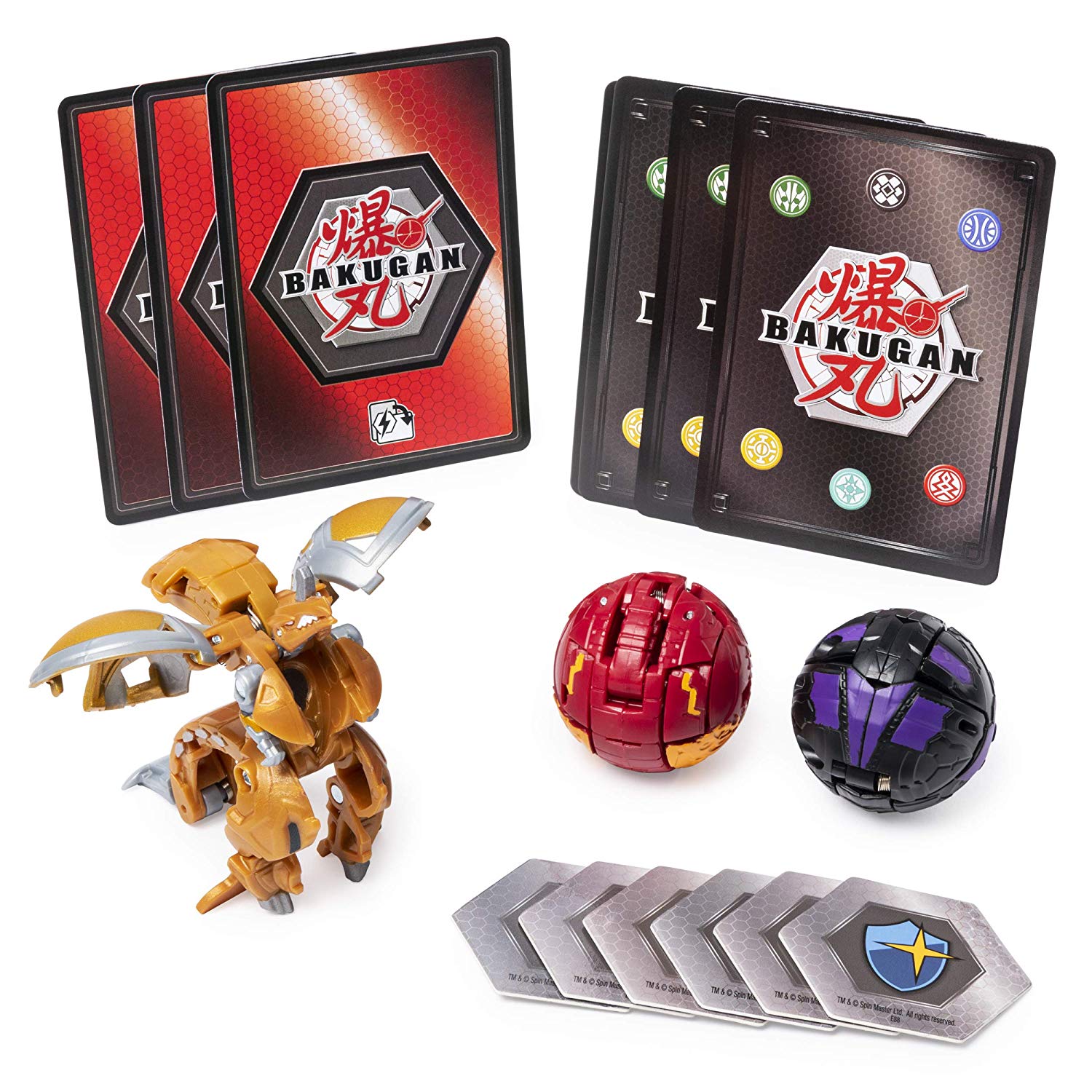 фото Игровой набор роботы и трансформеры bakugan стартовый, аурелис драгоноид