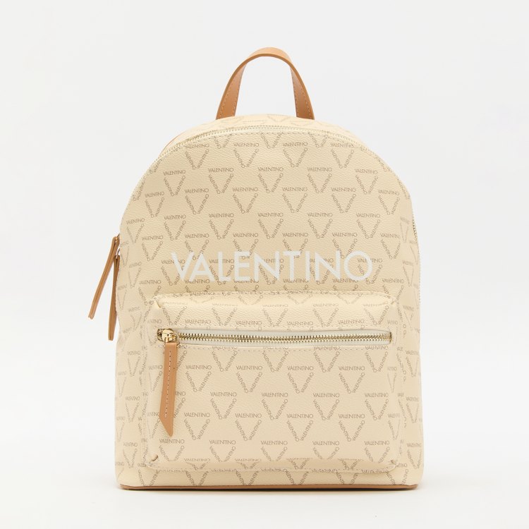 Рюкзак женский Valentino VBS3KG16R светло-бежевый, 33х25х16 см