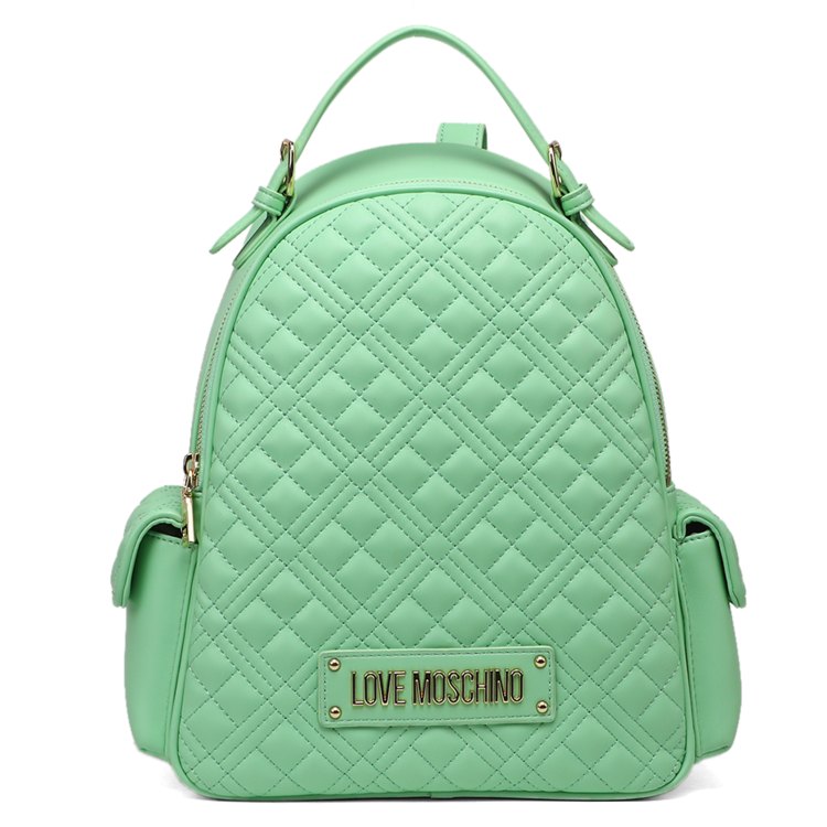 

Рюкзак женский Love Moschino JC4015PP SS24 светло-зеленый, 32х29х15 см, JC4015PP SS24
