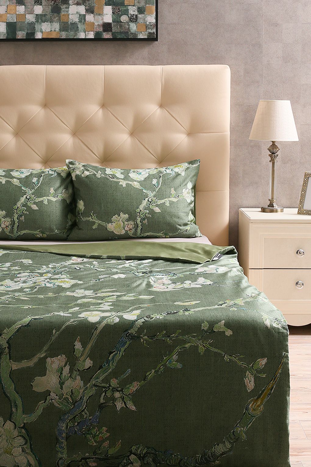 

Комплект постельного белья Beddinghouse Blossoming 2 спальное 200x220/50x70 (2) см