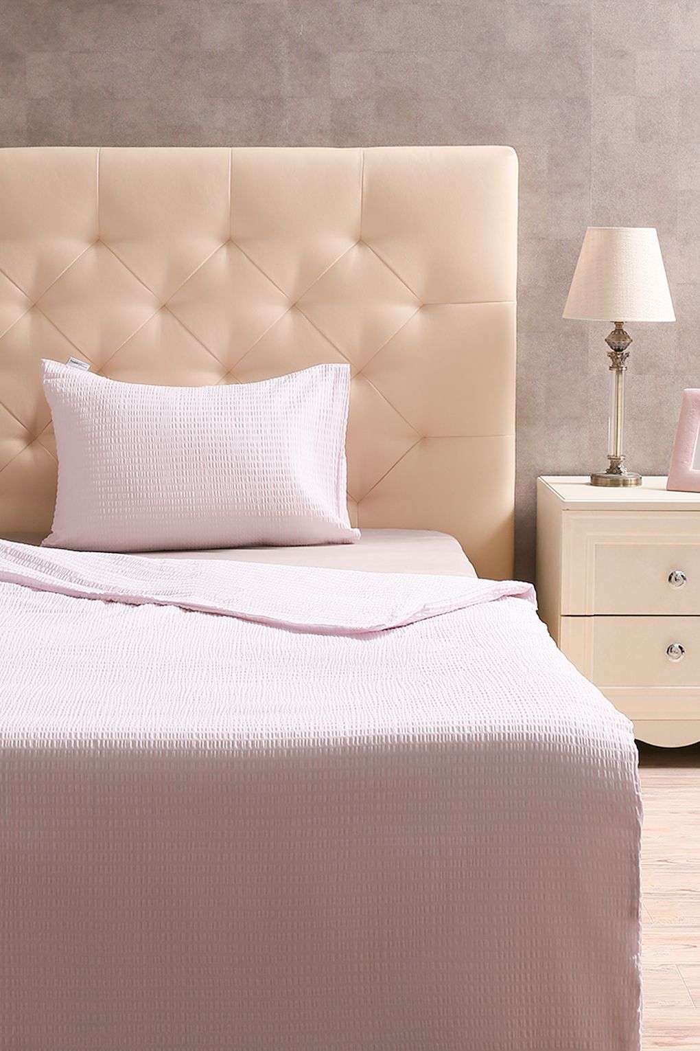 

Комплект постельного белья Beddinghouse Wave Lila 2 спальное 200x220/50x70 (2) см