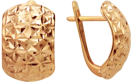 

Серьги из красного золота Сорокин 41092000, 41092000