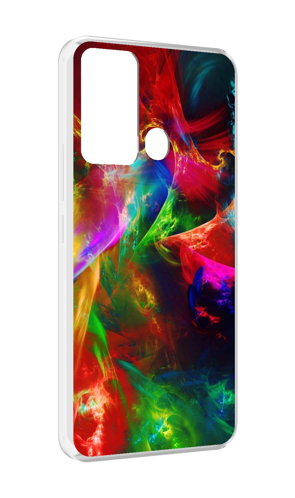 

Чехол MyPads Сияние-красок для Infinix Hot 12i, Прозрачный, Tocco