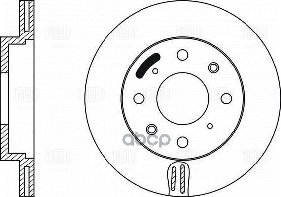 

Диск Тормозной Передний D=231 Trialli Df 230120 Trialli арт. DF 230120