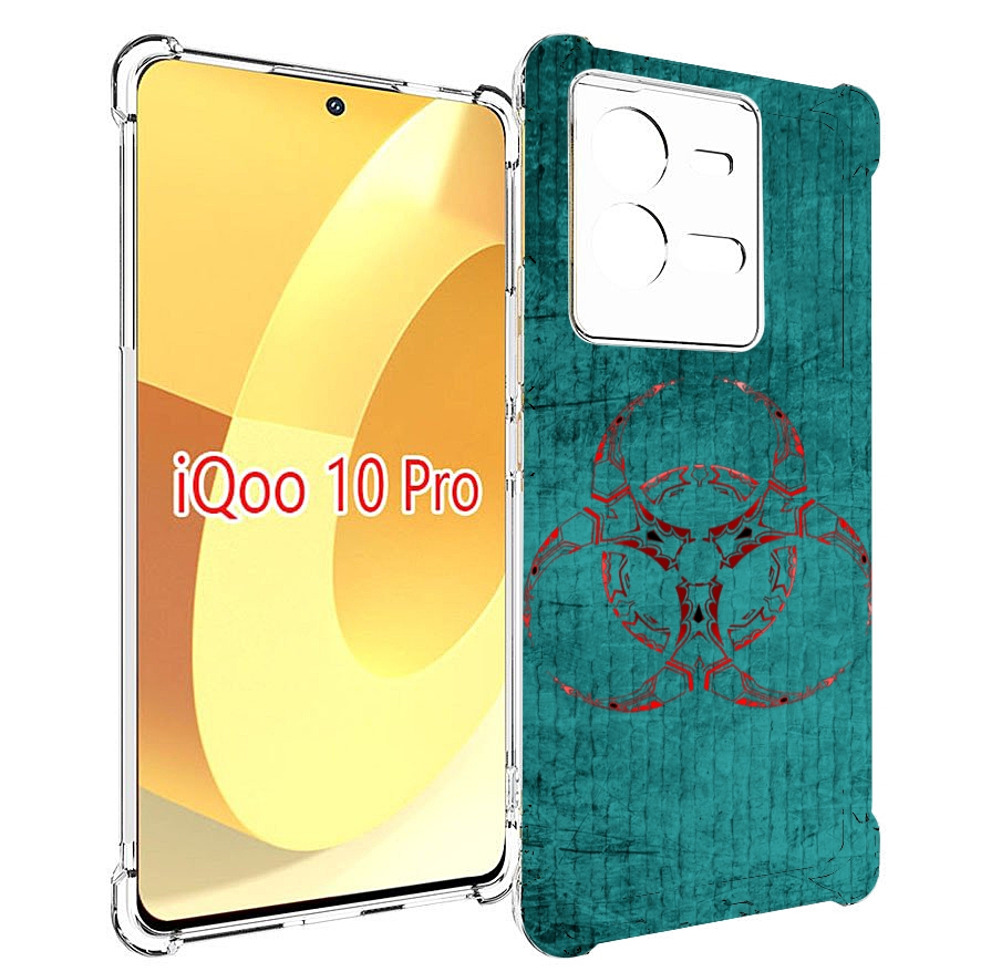 

Чехол MyPads Амбрелла для Vivo iQOO 10 Pro, Прозрачный, Tocco