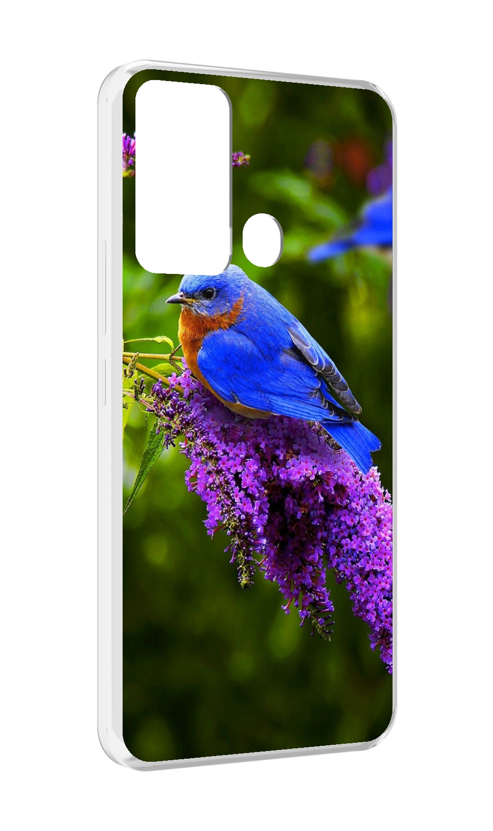 

Чехол MyPads Птица-сиреневая для Infinix Hot 12i, Прозрачный, Tocco