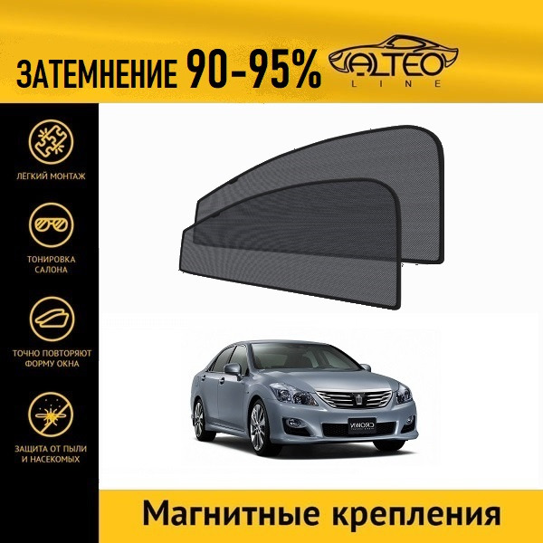 

Автошторки ALTEO PREMIUM на Toyota Crown 13 (S200) (2008-2010) седан