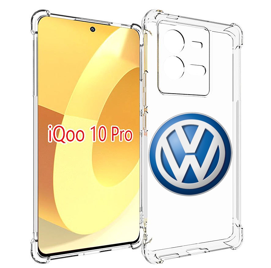 

Чехол MyPads volkswagen мужской для Vivo iQOO 10 Pro, Прозрачный, Tocco