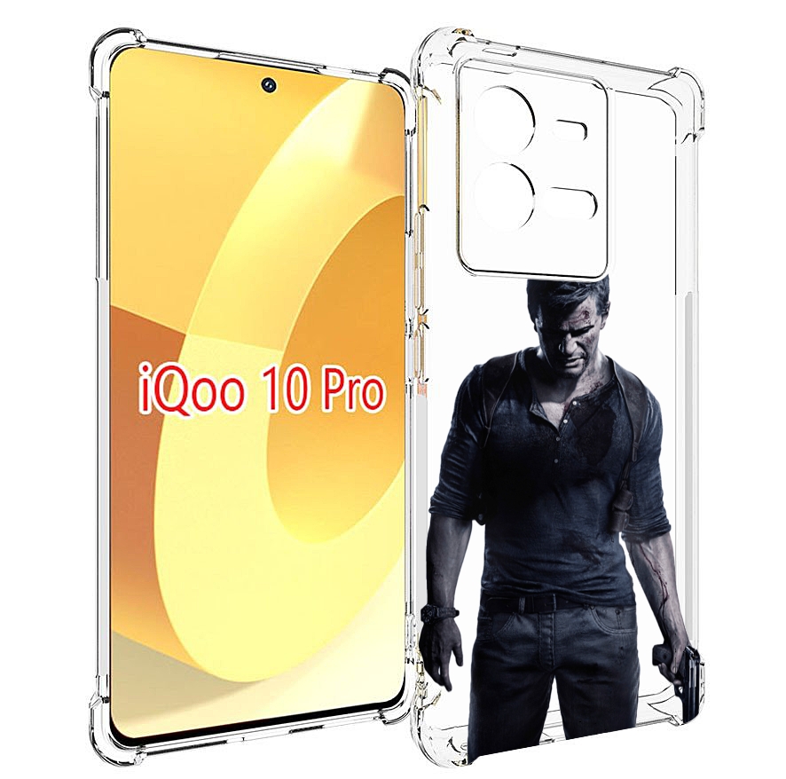 

Чехол MyPads uncharted-4 для Vivo iQOO 10 Pro, Прозрачный, Tocco